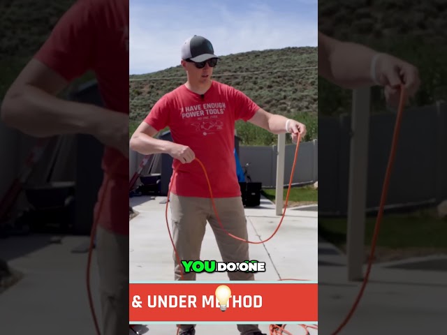 Mastering Extension Cord Loops: Unleashing Your Wrist Twisting Technique