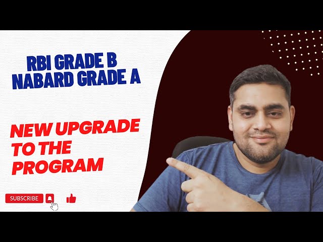 RBI Grade B | Nabard Grade A | New Initiative |