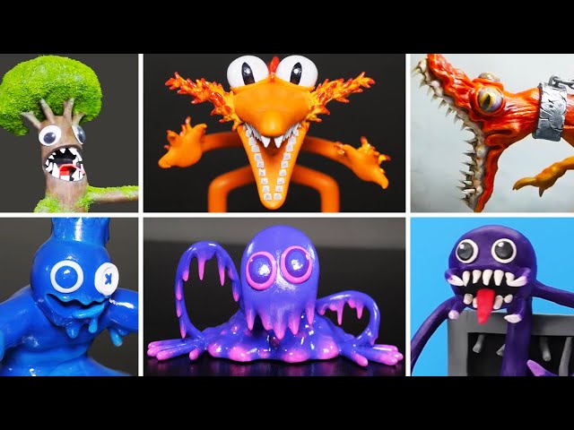 All *NEW* DIY Rainbow Friends Chapter 2 Concept Characters + Jumpscares (Gavin's Reaction)