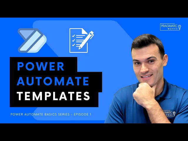 Power Automate Templates [Power Automate Basics Series - Ep. 1]
