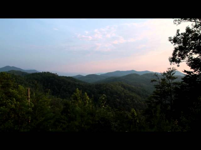 Great Smoky Mountains Raw Stock Video Shot w/ Audio