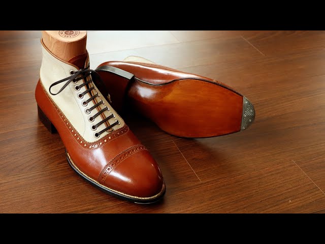 Process of Making HANDMADE Classic Balmoral Boots