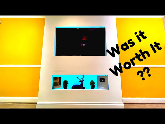 How We Built A TV Media Wall For Under £200!