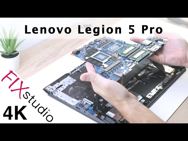 Lenovo Legion 5 Pro - disassemble [4k]