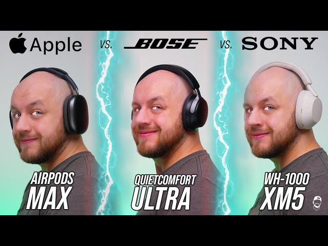 Nová Bose QC Ultra: Unboxing a Porovnání s AirPods Max & Sony XM5!