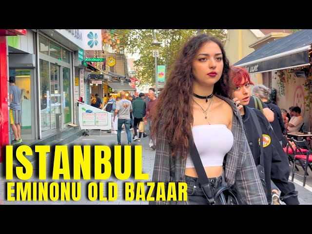 Eminonu Old Spice Bazaar In Istanbul Walking Tour