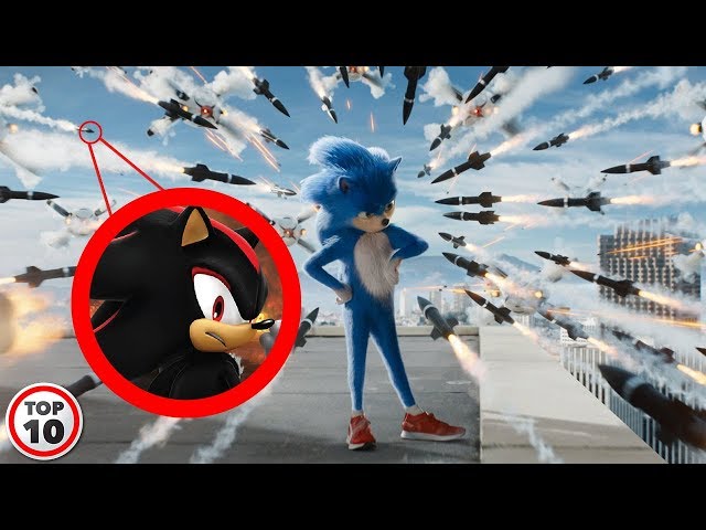 Top 10 Easter Eggs You Missed In Sonic The Hedgehog (2019) Trailer