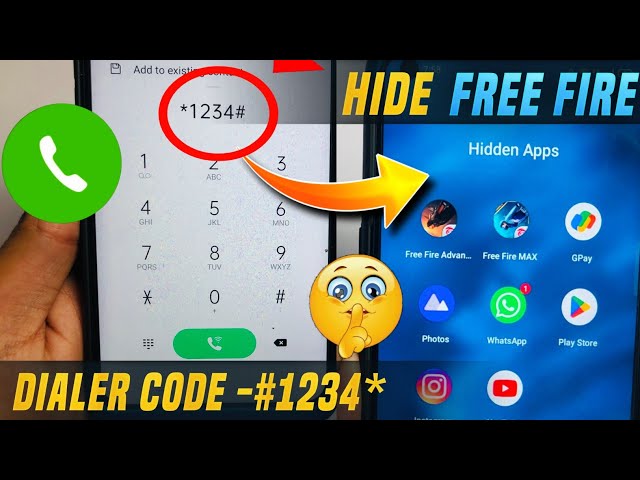 😍How To Hide Free Fire In Dialer | Free Fire Dial Pad Mein Kaise Chupaye | Free Fire Hide In Dialer