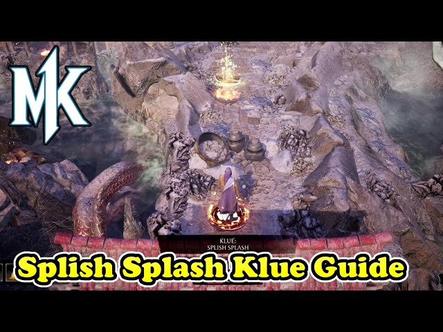 Splish Splash Klue Guide in Fire Temple Mortal Kombat 1 Invasions Season 2