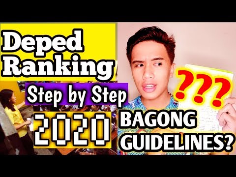 DEPED Ranking Guides for Teacher 1