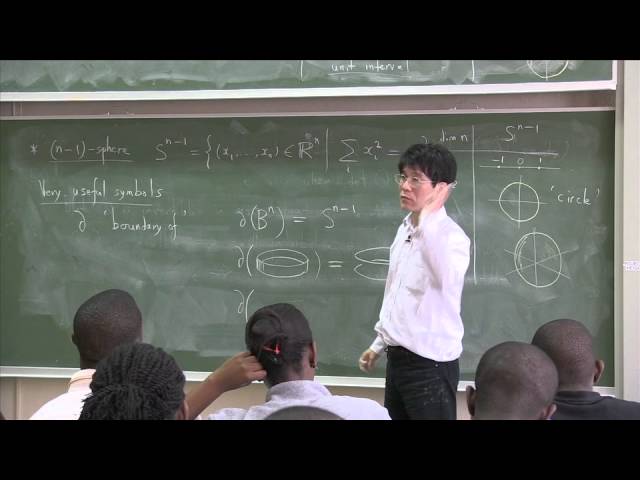 Topology & Geometry - LECTURE 02 Part 03/03 - by Dr Tadashi Tokieda