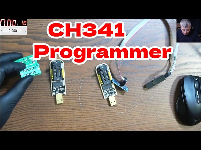How to program a bios chip - CH341A programmer, no, you don't have to modify it