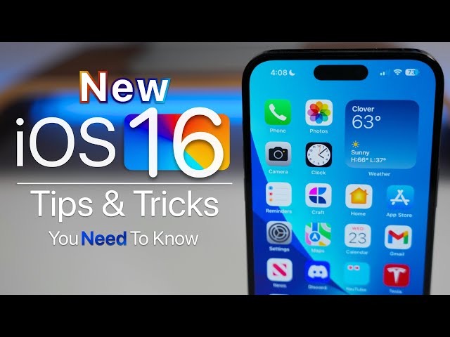 iOS 16 New Tips and Tricks You Need To Know