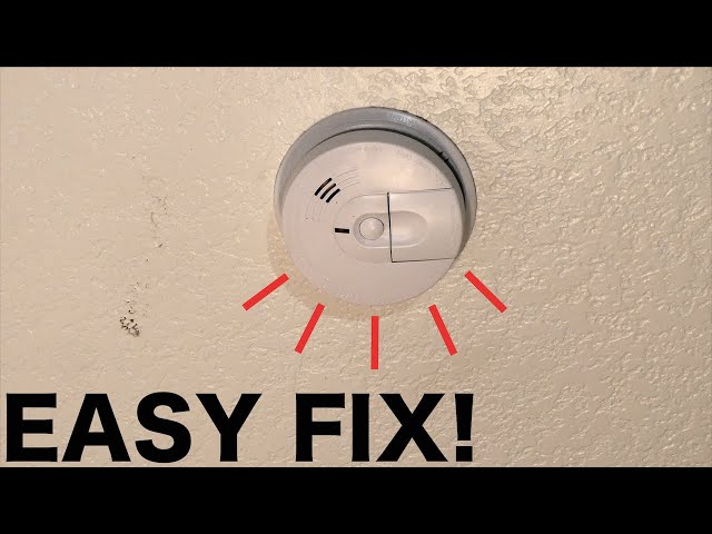 Smoke Alarm Randomly Going Off | Easy Fix!