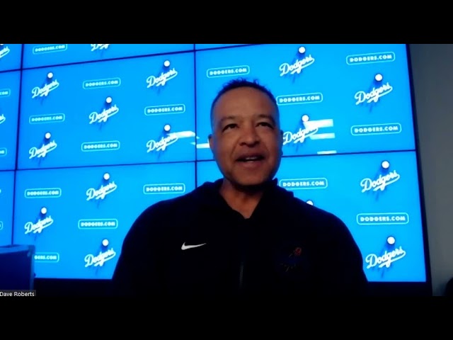 Dave Roberts Practice Report; Dodgers faces the Giants in Game 5