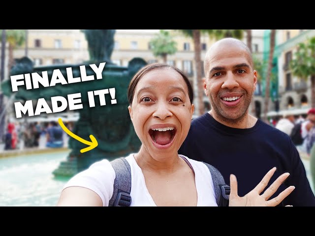 We WAITED 3 YEARS to get to Barcelona!