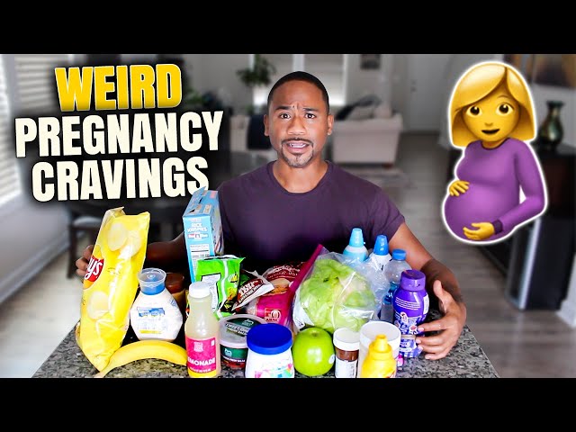 WEIRD food combos | PREGNANCY CRAVINGS | Alonzo Lerone