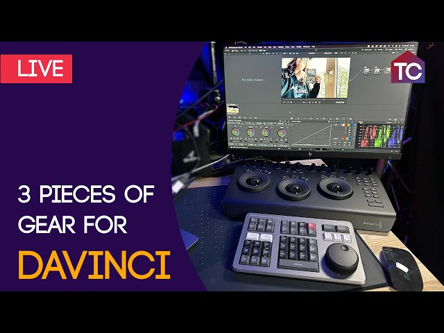 Live Q&A ; My favourite gear for DaVinci Resolve