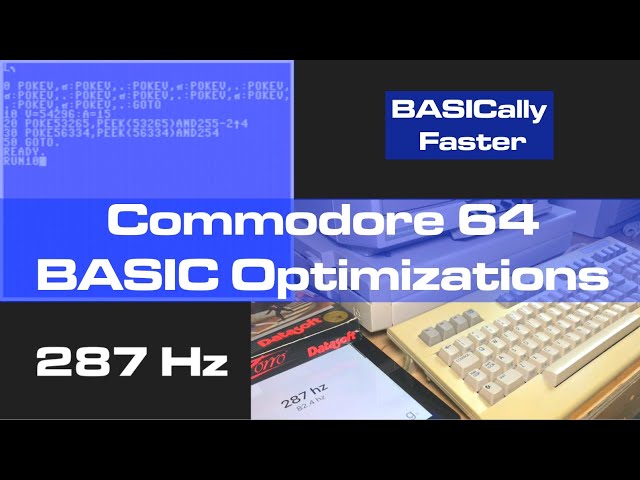 Even More Commodore 64 BASIC Optimizations