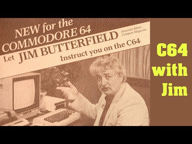 Jim Butterfield Commodore 64 Training Tape - FULL Length C64