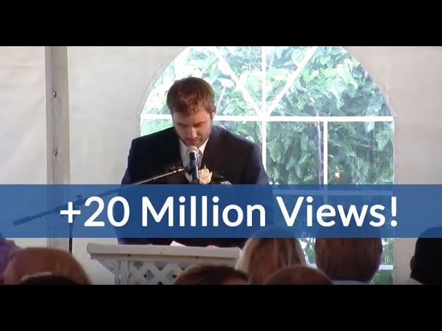 Best Brother Wedding Speech Kills Crowd (hilarious ending!)