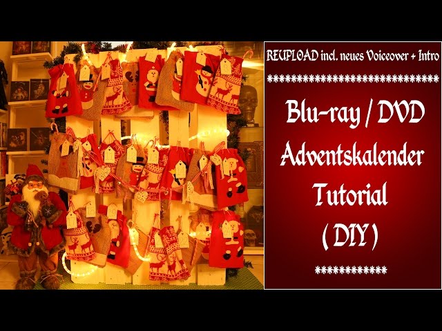 BLU-RAY / DVD - ADVENTSKALENDER TUTORIAL 2016