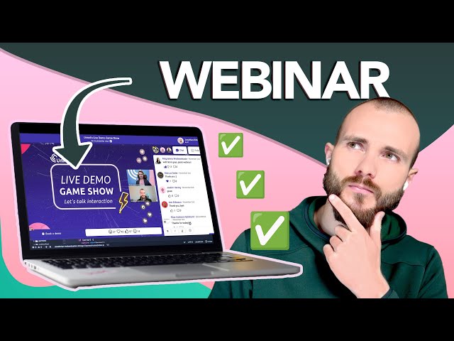 What is a webinar and how does it work? 3 Steps to Get Started