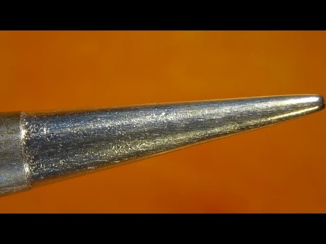 How to clean Soldering Tip