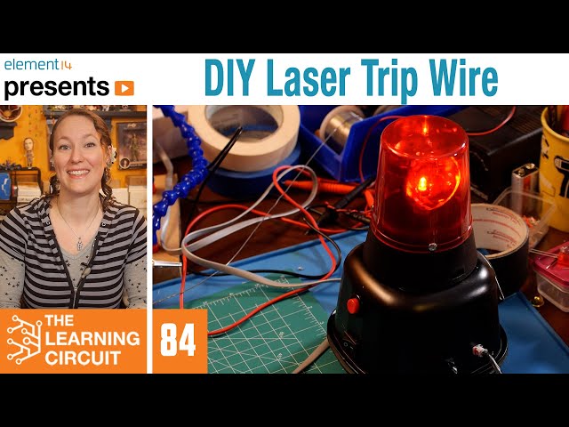 DIY Laser Trip Wire Alarm - The Learning Circuit