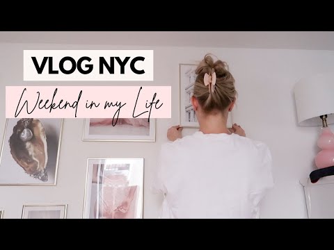 FALL in NYC Weekend Vlog! Fall Outfits, Apartment Updates, Coffee Meetups, Baking