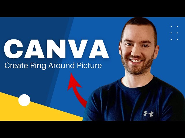 How To Create A Ring / Border Around Instagram Profile Picture (Canva Tutorial)