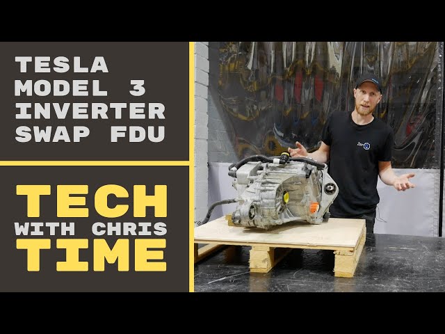 Tesla Model 3 Motor - Inverter Swap
