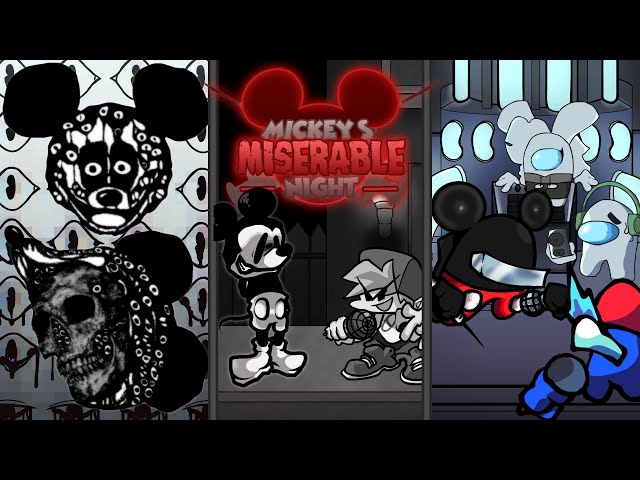 FNF: STEAMBOAT INSANITY // Vs Mickey Mouse.exe // +Cutscenes █ Friday Night Funkin' █