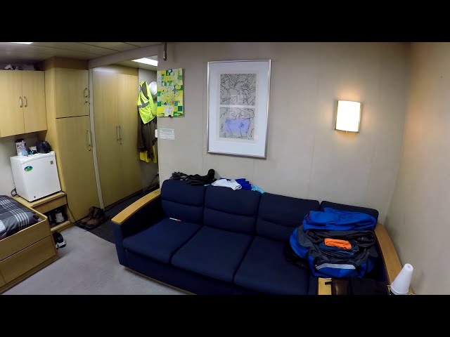 My Cabin on a Maersk Container Ship