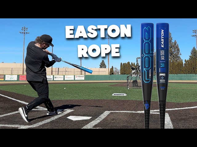 Hitting with the EASTON ROPE | BBCOR Baseball Bat Review