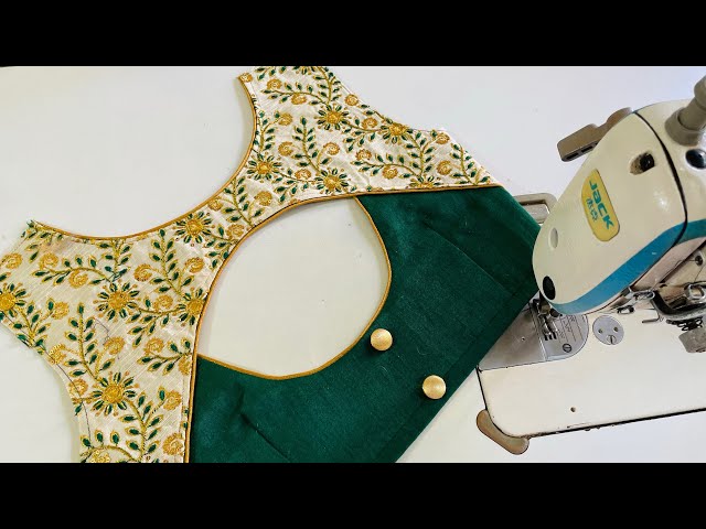 New Model Blouse Design Cutting and Stitching Blouse Back Neck Designs | Blouse Ki Design
