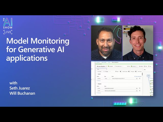 Model Monitoring for Generative AI applications