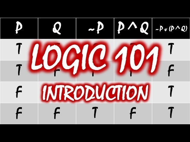 Logic 101 (#1): Introduction