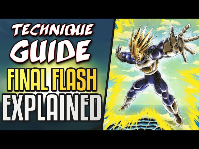 Vegeta's Final Flash Explained
