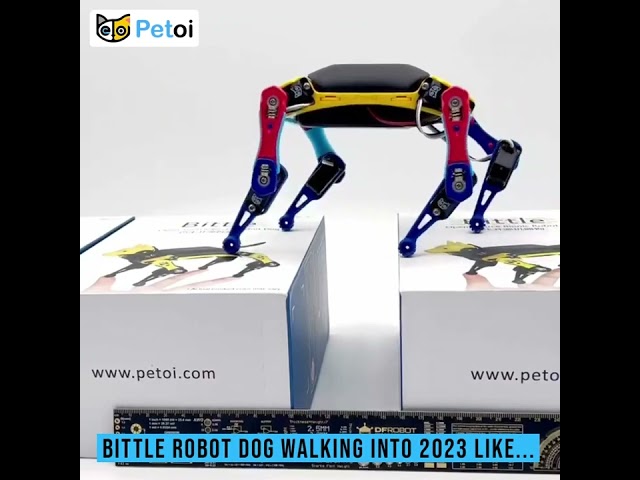 Unleash Joy in 2023 with Petoi Bittle: Open Source Robot Dog & Programmable STEM Kit
