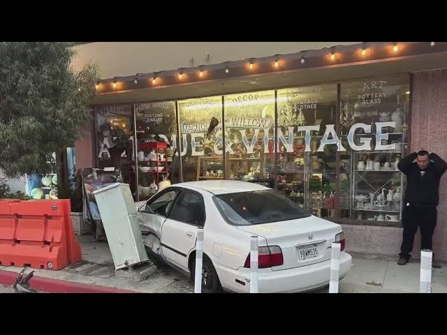 Businesses fed up with cars crashing into their buildings in Long Beach
