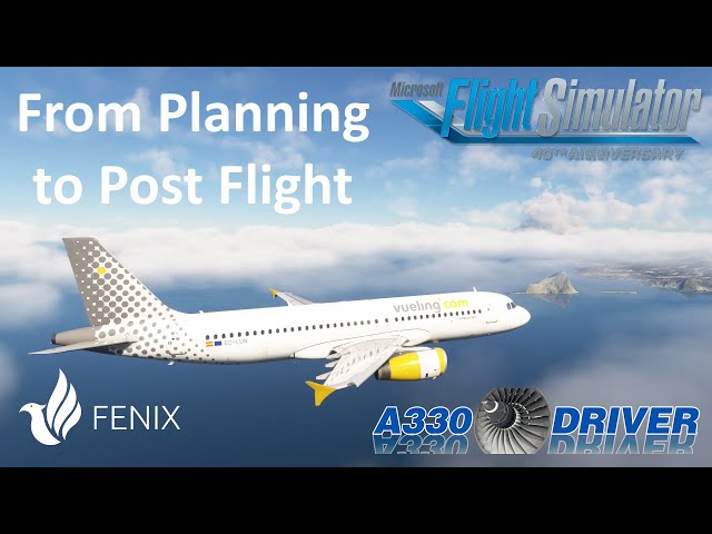 Fenix A320: A COMPLETE flight from PLANNING to POST FLIGHT | Real Airline Pilot
