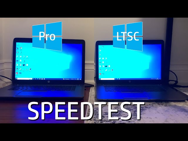 Windows 10 Pro vs Windows 10 LTSC 2021 - Speed Test