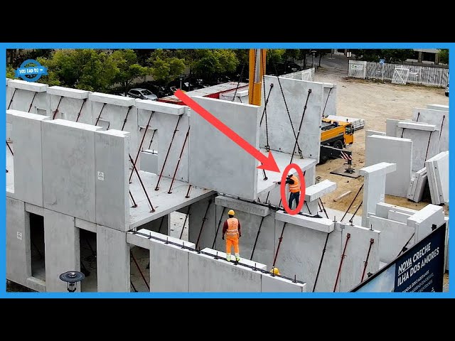Manufacturing Process of Autoclaved Aerated Concrete. How To Build House With Precast Concrete