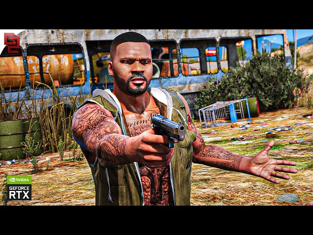 GTA V: 'Kill Trevor' Final Mission in 8K! Maxed-Out Gameplay - Ultra Ray Tracing Graphics MOD [UHD]