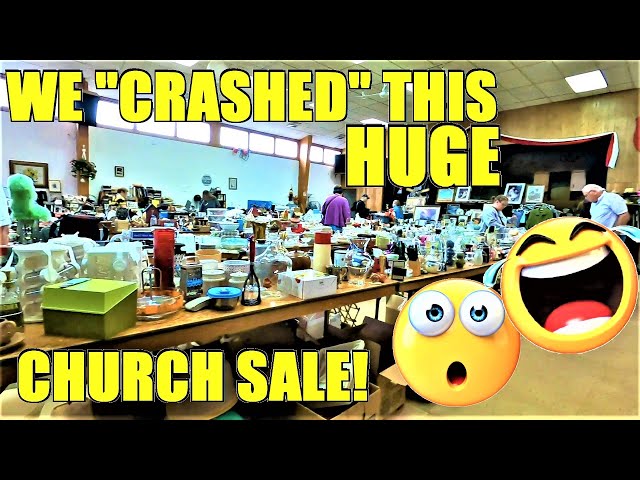Ep543:  THESE AMAZING CHURCH SALE FINDS MIGHT SURPRISE YOU!!!  😲😲😲