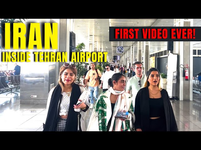 Iran Tehran Airport For The First Time Inside Duty Free 2024 Walking Tour