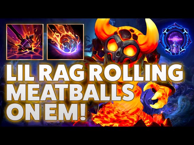 Ragnaros Sulfuras Smash - LIL RAG ROLLING  MEATBALLS ON EM! - Grandmaster Storm League