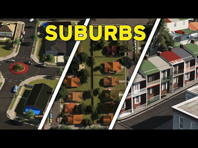 Creating 3 Unique Suburbs | Cities Skylines: Oceania 10