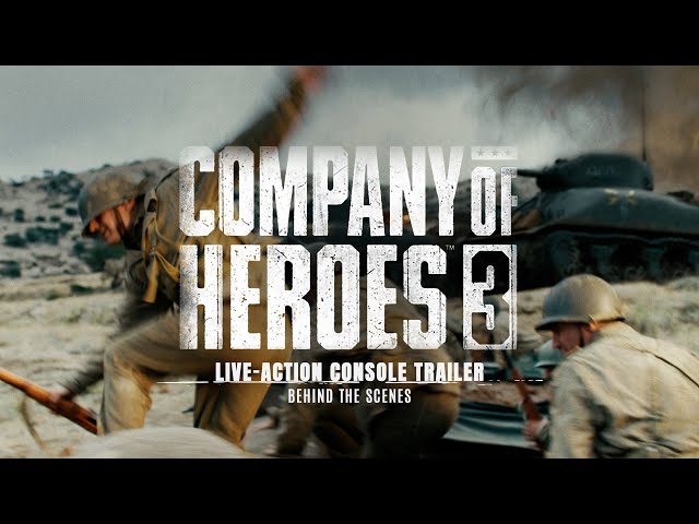 Company of Heroes 3 | Live-action trailer | Behind The Scenes | Platige
